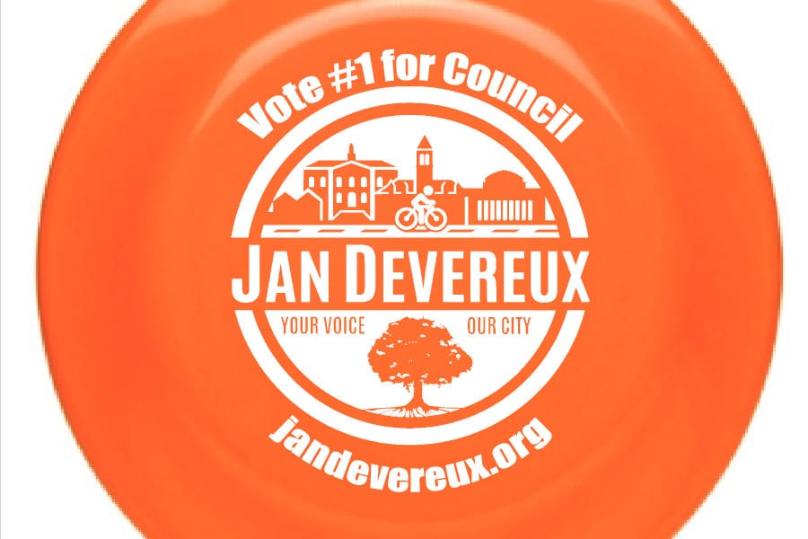 I'll be at parks this summer giving out frisbees.